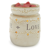 Ceramic Illumination Fragrance Warmer Live, Laugh, Love